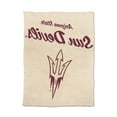 thumbnail image 2 of Logo Brands AZ State Sun Devils Luxe Dreams Throw, 60" x 80", 2 of 6