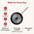 thumbnail image 7 of KitchenAid 10-Piece Hard-Anodized Ceramic Induction Cookware Set, 7 of 14