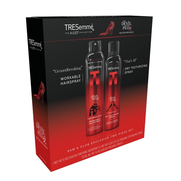 テロメアスプレー ETARNITY TAM FRESH Spray 2本セット Tresemme A-List Collection Hairspray and Dry Texturizing Spray Set