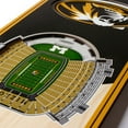 thumbnail image 3 of YouTheFan Missouri Tigers 6"x19" 3D Stadium View Banner, 3 of 6