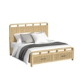 thumbnail image 1 of Society Den Woodridge Storage Bed in Natural, Assorted Sizes, 1 of 8