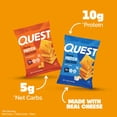 thumbnail image 3 of Quest Cheesy 10g Protein Crackers Variety Pack, 14 ct., 3 of 7