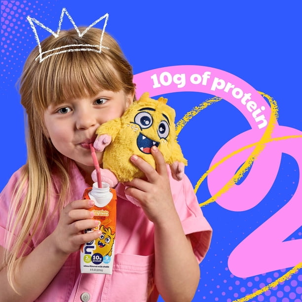 アリックスnutrifiiモア 5本セット【aaartn様】 Nurri Kids 10g Protein Ultra-Filtered Milk Shake, Chocolate, 8 fl