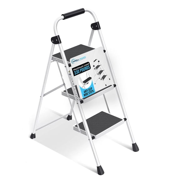 Simpli-Magic Step Folding Ladder Assorted Sizes Available and Colors