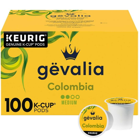 Gevalia Colombia Blend Medium Roast K-Cup Coffee Pods 100 ct.