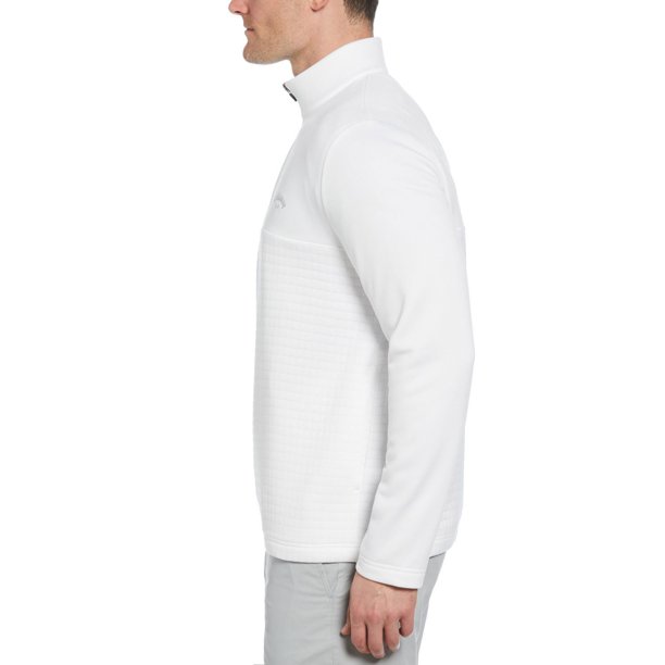 CALLAWAY プルオーバー 4L ホワイト Callaway Men's Quarter Zip Pullover - Samsclub.com