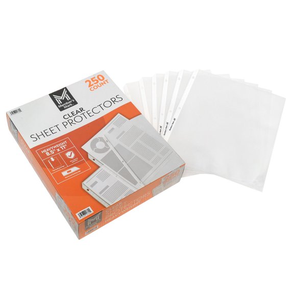 Member's Mark Sheet Protectors, 250 count