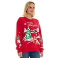 thumbnail image 4 of Women's Character Winter Scene Sweatshirt, 4 of 10