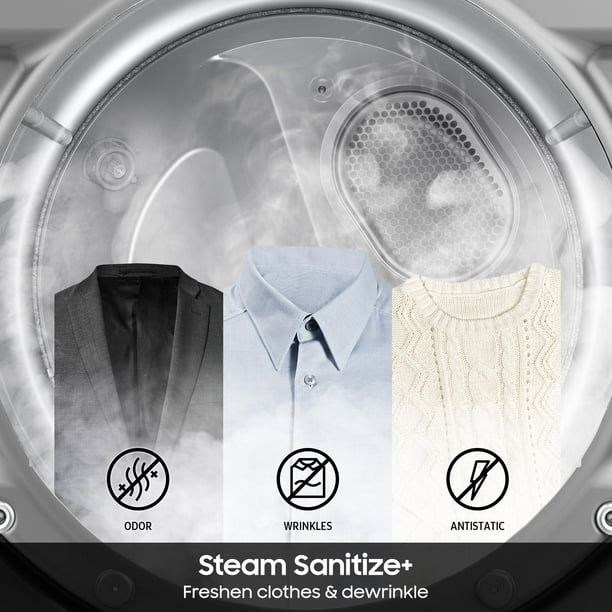 Samsung 7.5 cu. ft. Electric Dryer w/ Steam Sanitize+ & Sensor Dry