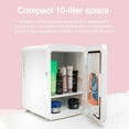 thumbnail image 2 of Cooluli Glow 10L Skincare Mini Fridge with LED Mirror – White, 2 of 6