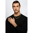 thumbnail image 4 of Miami Cuban Chain Bracelet in 14K Gold, 4 of 5