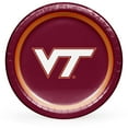 thumbnail image 1 of Collegiate Round Paper Plates, 10", 85 ct., Choose Your Team, 1 of 6