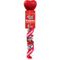 thumbnail image 1 of HERSHEY'S KISSES Valentine Milk Chocolate Candy Cane, 6 oz., 1 of 9