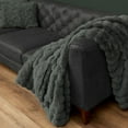 thumbnail image 3 of Ashford Home Heavy Weight Ultra Fine Faux Fur Throw Blanket Throw, 60"x70", 3 of 5