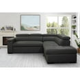 thumbnail image 6 of Zion Fabric Storage Sectional with Pullout Bed, 6 of 14