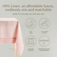 thumbnail image 2 of Over&Back Washed Linen Tablecloth, 2 of 7