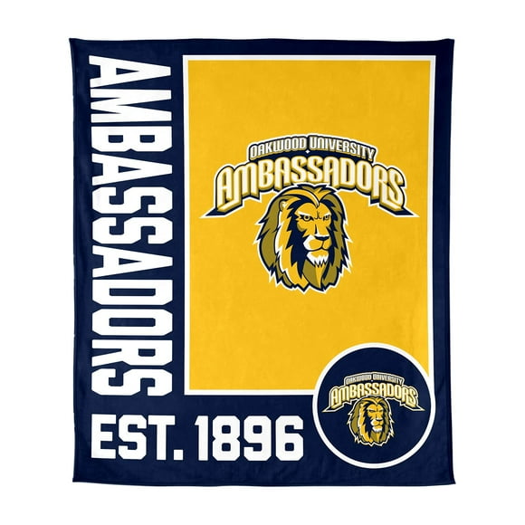Logo Brands Oakwood Ambassadors 60"x70" Super Plush Blanket