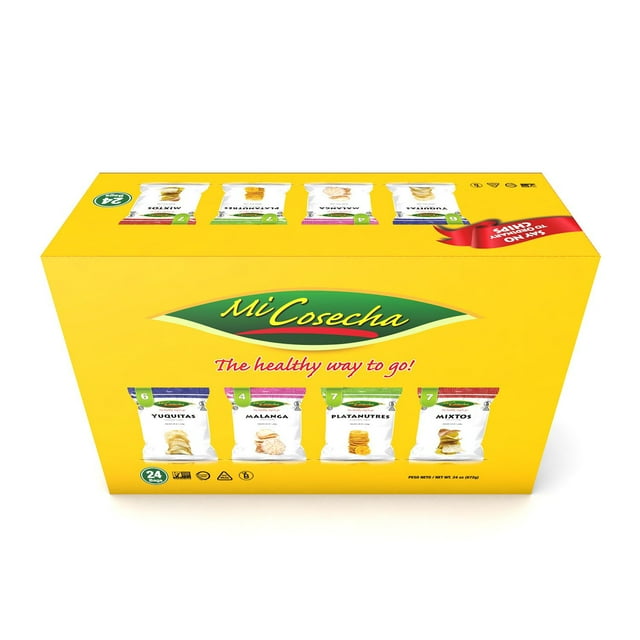 Mi Cosecha Variety Pack Chips, 24 ct.