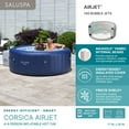 thumbnail image 11 of SaluSpa Corsica Energy-Saving Smart AirJet Inflatable Hot Tub, 77" x 28", 11 of 11