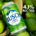 thumbnail image 2 of Busch Light Lime Lager Beer, 12 fl. oz. can, 24 pk., 2 of 5