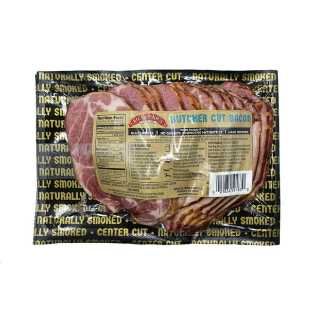 Hempler's Center Cut European Butcher Style Bacon, 2.5 lbs