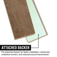 thumbnail image 12 of Select Surfaces Classic Oak Waterproof AC5 Laminate Flooring 14 mm Thick 7.56 in. W x 47.60 in. L (14.99 sq. ft. / carton), 12 of 14