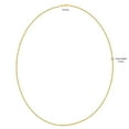 thumbnail image 5 of Criss Cross Diamond Cut Sparkle Chain Necklace in 14K Gold, 5 of 12