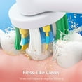 thumbnail image 5 of Oral-B FlossAction Electric Toothbrush Replacement Brush Heads, 10 ct., 5 of 8