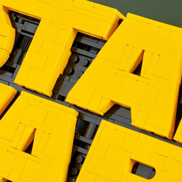 LEGO Star Wars Brick-Built Star Wars Logo Building Set, 700 pc