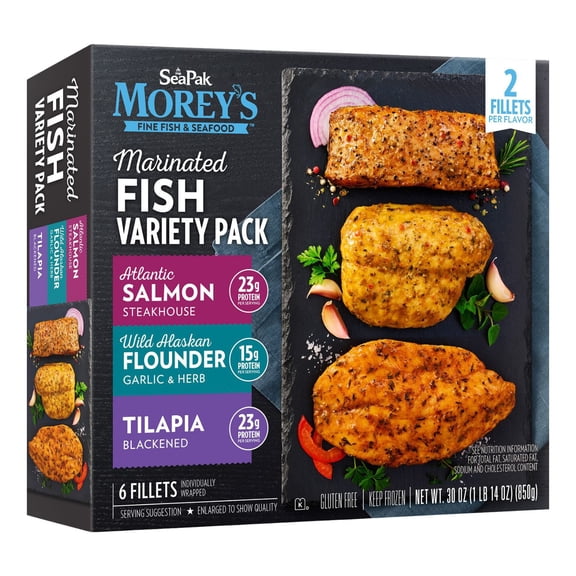 Morey's Marinated Fish, 5 oz., 6 pk., Frozen