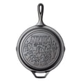 thumbnail image 1 of Lodge 12-Inch Seasoned Cast Iron Skillet, USA Icons, 1 of 4