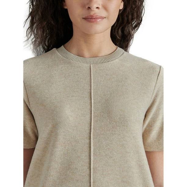 steve madden short sleeve sweater dress Steve Madden Women's Aimee Short Sleeve Dress