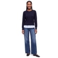 thumbnail image 1 of Express Women's Two-fer Sweater, 1 of 5