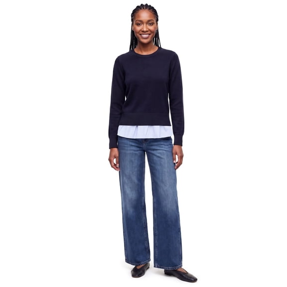 Express Women's Two-fer Sweater