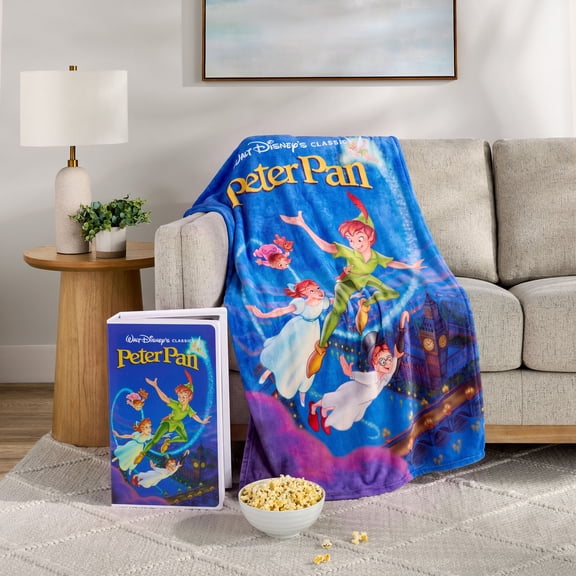 Disney Classic VHS Boxed Silk Touch Throw, 50" x 70"
