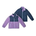 thumbnail image 8 of Member's Mark Girls Reversible Fleece Jacket, 8 of 9
