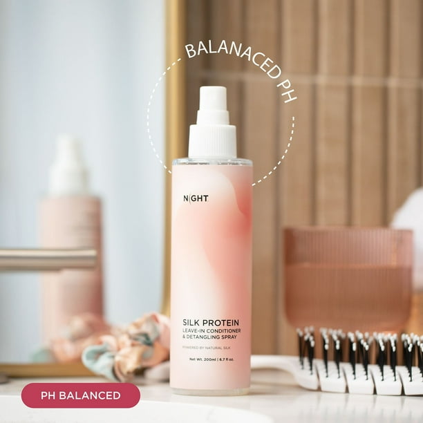 NIGHT Leave-in Hair Conditioner Spray, 13.4 fl. oz., 2 pk