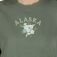 thumbnail image 5 of State of Mine Women's Embroidered Flora State Sweatshirt, 5 of 6
