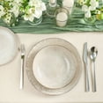 thumbnail image 6 of Christian Siriano Onyx 24-Piece Porcelain with Gold Rim Dinnerware Set, 6 of 7