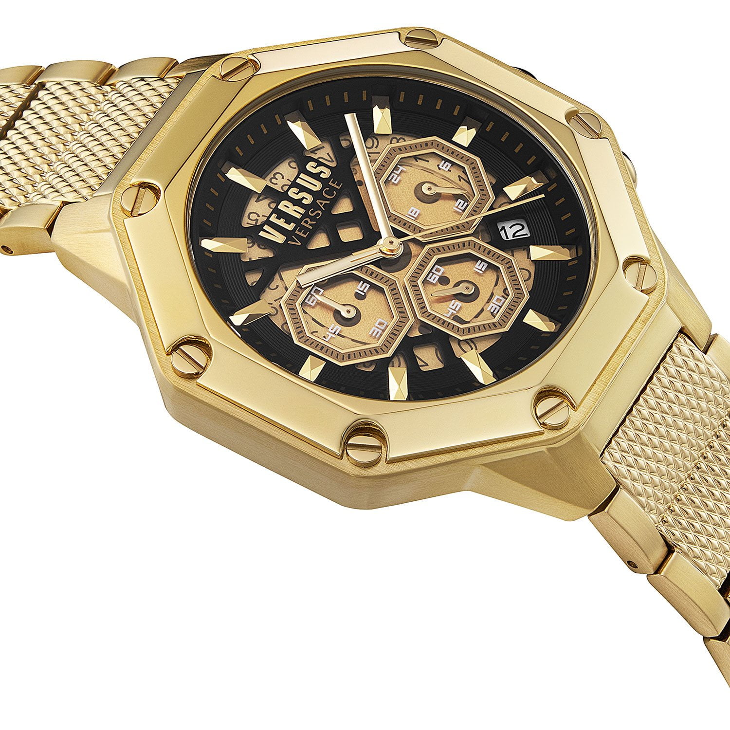 Versus Versace Men's Palestro Stainless Steel Bracelet Watch, 45mm
