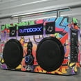 thumbnail image 4 of Bumpboxx Ultra Graffiti Retro Wireless Bluetooth Boombox, 4 of 5