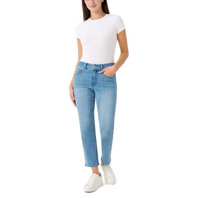Seven7 Women's Tummyless Ankle Jean