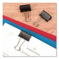thumbnail image 5 of ACCO Binder Clips, Medium, Black/Silver, 12 Count, 5 of 5