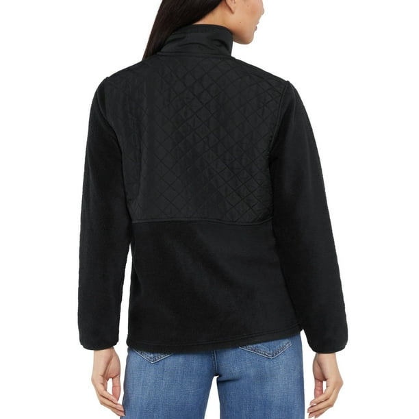 ジャケット・アウター EDWARDIA Eddie Bauer Women's Mixed Media Fleece Jacket - Samsclub.com