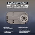 thumbnail image 3 of Bestway Tritech 22" King Air Mattress with Built-in AC Pump, 3 of 10