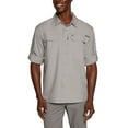 thumbnail image 3 of Eddie Bauer Men's Long Sleeve Woven Tech Shirt, 3 of 8