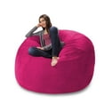 thumbnail image 4 of Comfy Sacks 5' Memory Foam Bean Bag Chair, Assorted Colors, 4 of 4