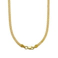 thumbnail image 3 of Diamond Cut Bismark Chain Necklace in 14K Gold, 3 of 6