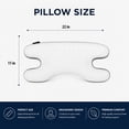 thumbnail image 5 of Imaginarium Ergonomic Memory Foam Beauty Pillow with Cooling Cover, 5 of 7