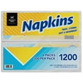 thumbnail image 6 of Member's Mark Everyday 1-Ply White Napkins 4 pks., 300 napkins/pk., 6 of 7